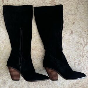 House of Harlow 1970 Suede Cowboy boots